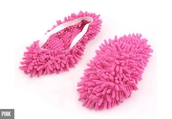 Mop Slippers - Five Colours Available