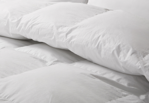 Winter Weight 600gsm Feather Down Duvet - Two Sizes Available