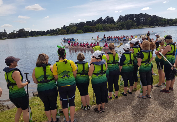 Introduction to Dragon Boating with the Bay Dragons incl. All Equipment Hire & Training for One Person - Options for up to Six People