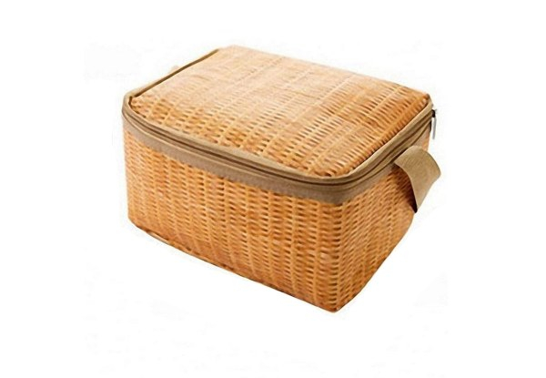 Two-Pack of Picnic Baskets - Option to Include Cutlery Sets