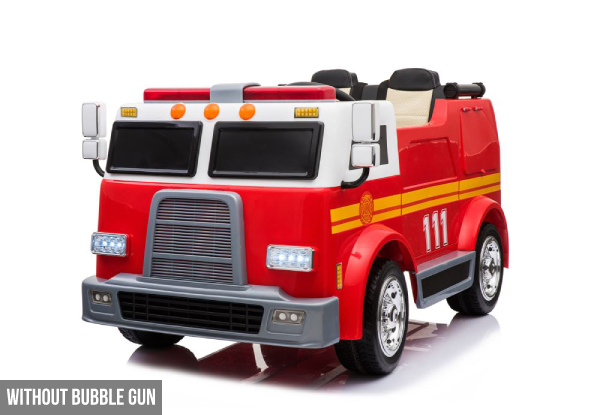 Ride-On Fire Truck - Two Options Available