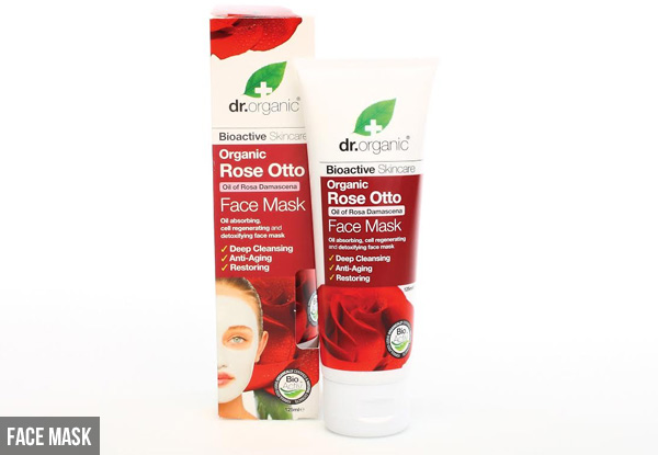 Dr.Organic Rose Otto Skincare Range - 10 Options Available