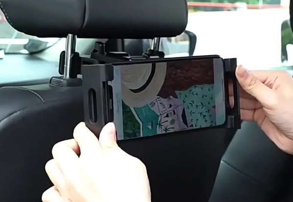Universal Tablet Holder For Car Seat Headrest - Available in Two Colours