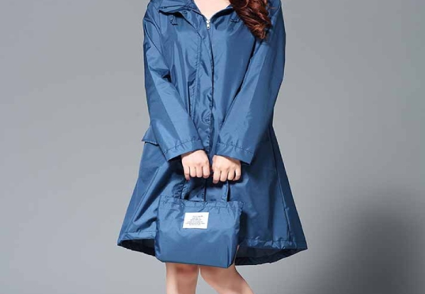 Women’s Rain Jacket with Carry Bag - Four Sizes & 11 Colours Available