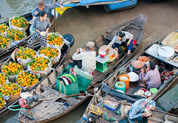 Per Person, Twin-Share 12-Day Vietnam North to South Tour incl. Meals, Accommodation, Domestic Flights, 2-Day Halong Bay Cruise, Airport Transfers, Boating, Sightseeing & More - Options for 3, 4, or 5-Star Accommodation Packages