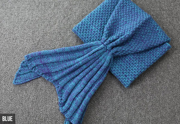 Mermaid Tail Blanket - Two Colours Available