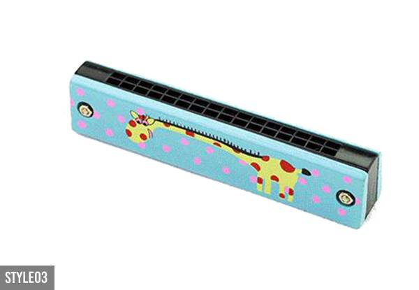 Kids Harmonica Toy - Four Styles & Option for Two Available with Free Delivery