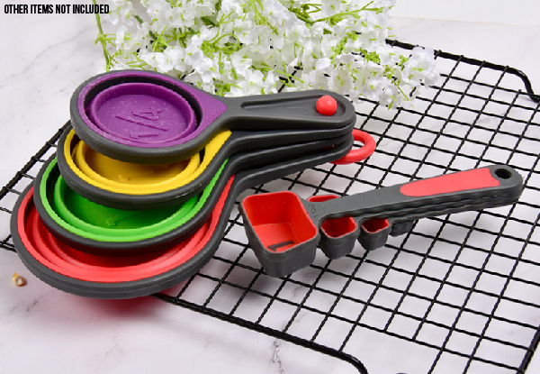 Eight-Pack Measuring Spoons Set with Free Delivery