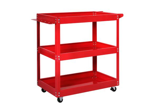 Three-Tier Tool Trolley Cart - Two Colours Available