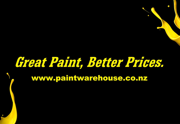 $100 Four Litre & Ten Litre Premium Paint Voucher - Options for $200, $300 or $400 Voucher