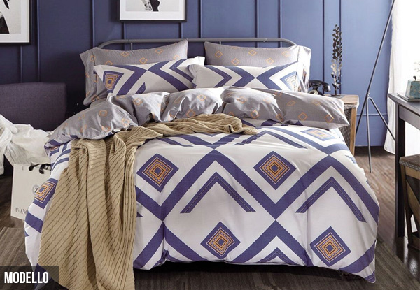 Queen Bed Duvet Cover Set Range - Five Styles Available with Free Delivery