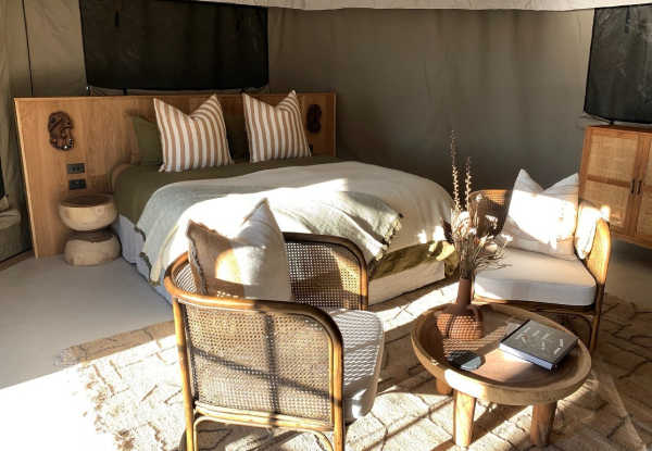 One-Night Mid-Week Raglan Luxury Glamping Experience for Two incl. Early Check-in & Late Checkout - Option for Two-Nights & Weekend Stay