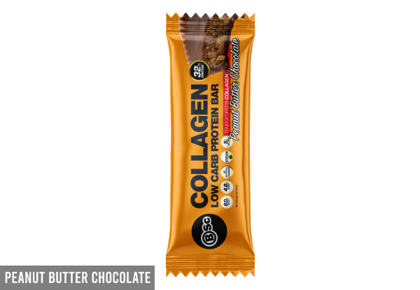 12-Pack of Collagen Protein Bars - Two Flavours Available