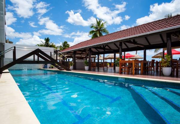 Five-Night Romantic Fijian Getaway for Two People in a King Studio Suite incl. Return Transfers, Wifi,  Massage & a Food & Beverage Voucher - Option for Seven Nights &  a Family Getaway