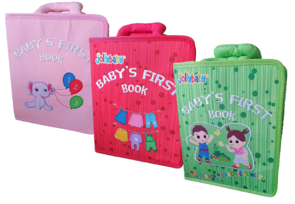 Baby's First Sensory Book - Three Options incl. Counting Book Available