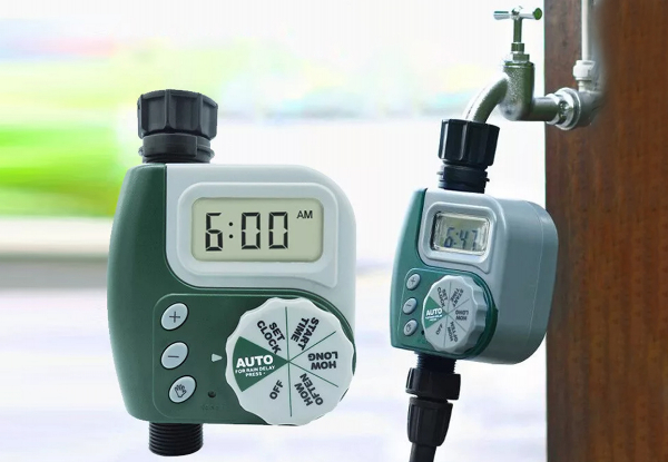 Automatic Irrigation Controller Tap Timer