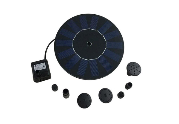 Solar-Powered Floating Fountain with Free Delivery