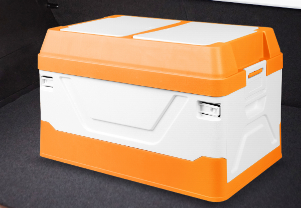 Two-Layer Foldable Car Boot Organiser