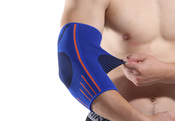 Breathable Compression Sleeve Elbow Brace - Two Colours, Four Sizes & Option for Two Available