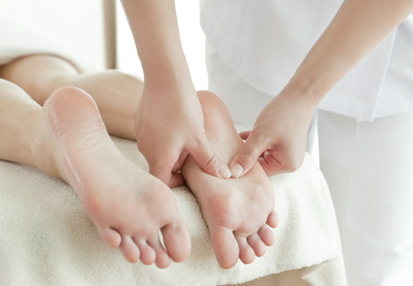 One-Hour Foot Reflexology or Reiki Treatment