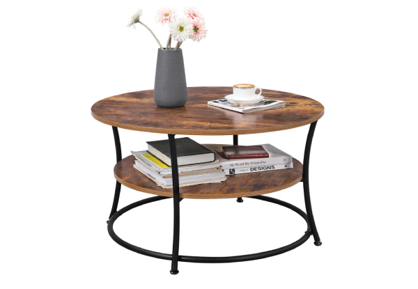 Vasagle Round Coffee Table