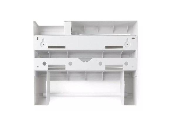 Six-in-One Adhesive Kitchen Rack Film Organiser Dispenser - Available in Two Colours