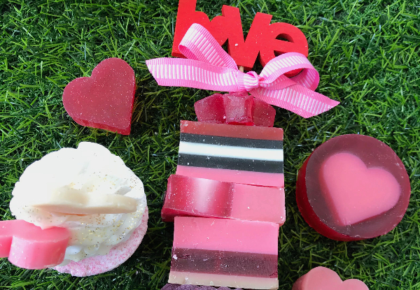 Valentine's Day Love Stack Nine Piece Soap Pack