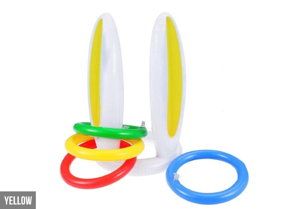 Inflatable Rabbit Ring Toss Game - Four Colours Available