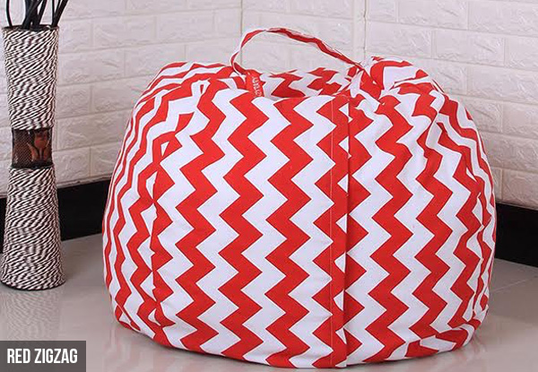 Stuffable Storage Bean Bag - Three Sizes & 10 Designs Available