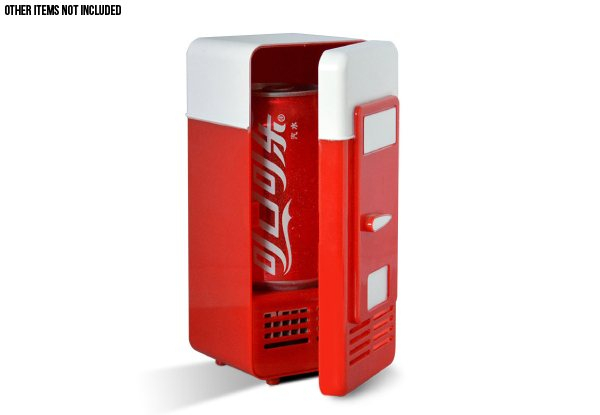 Single Can Mini Refrigerator - Two Colours Available