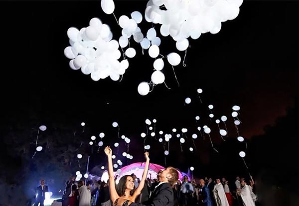 Ten LED Balloons with Free Delivery