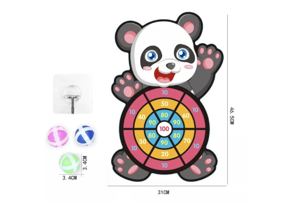 Animal Sticky Ball Dart Board - Five Styles Available