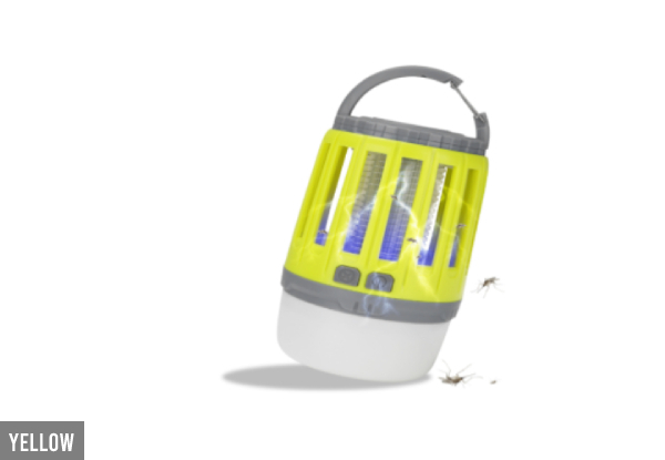 Two-in-One Mosquito Killer Camping Light - Three Colours Available