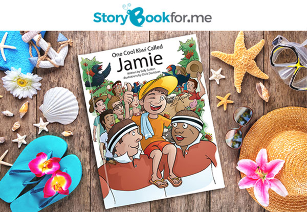 Personalised Children's Storybook, "Can You See Me?" incl. Nationwide Delivery – Options for "Goodnight Sleeptight", "Wicked Impossible Chase" or "One Cool Kiwi"
