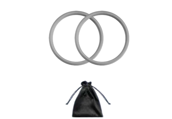 Two-Piece Knee Strap Support - Available in Two Colours