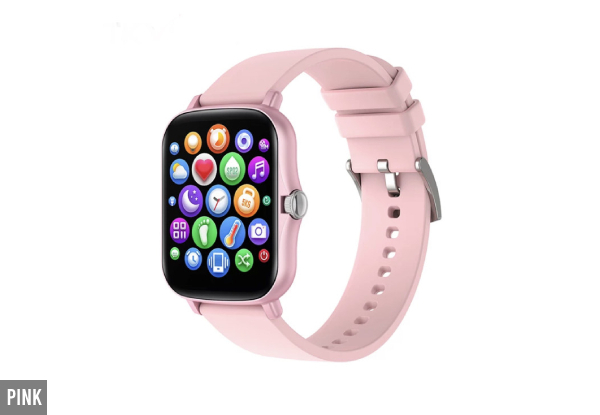 1.4'' Fitness Smart Watch with 24/7 HR, Blood Pressure, Blood Oxygen Monitoring - Four Colours Available