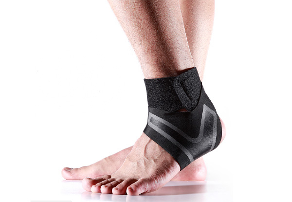 Sports Ankle Brace Supporter - Four Sizes Available & Option for Right or Left Ankle