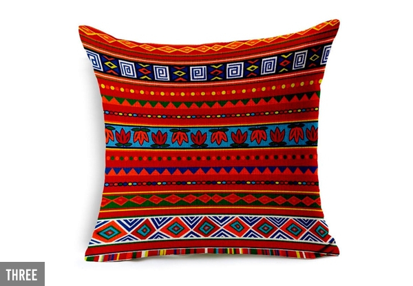 African Print Cushion Cover - Five Designs Available
