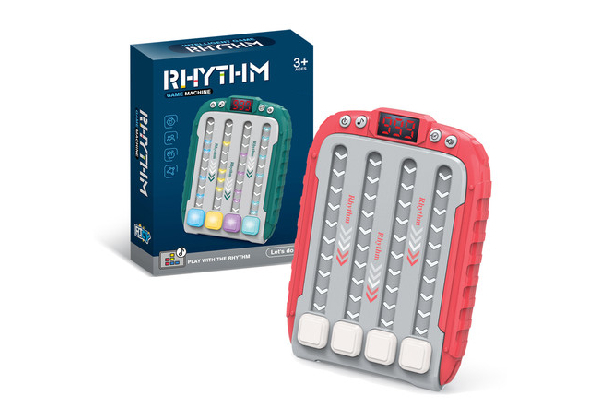 Handheld Quick Push Rhythm Game Machine - Two Colours Available