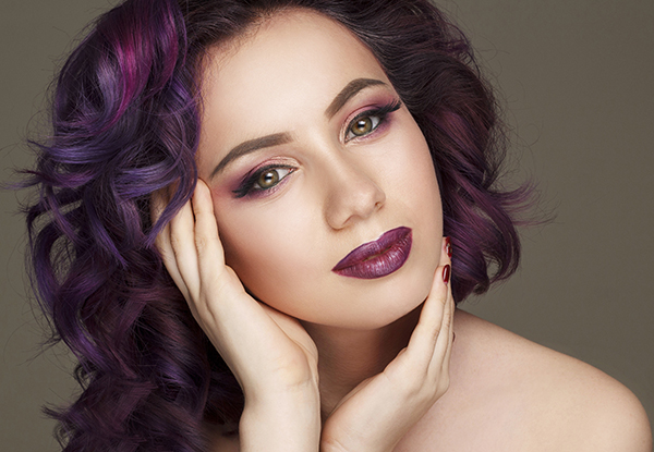 Creative Colour Package incl. All Over or Multiple Colours, Lock Treatment, Style Cut, Head Massage & Blow Wave - Seven Locations Available