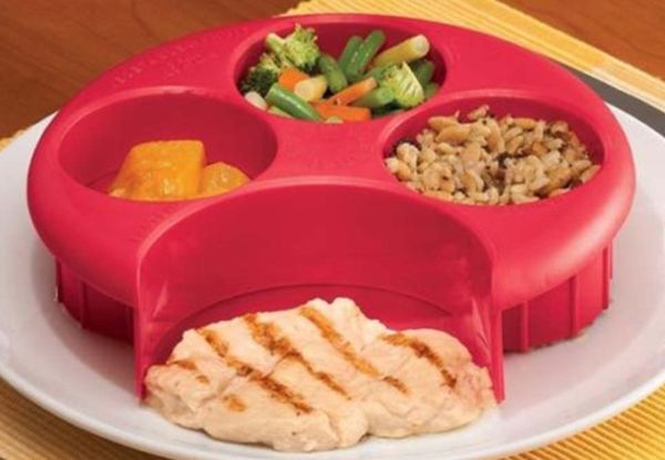 Meal Portion Control Plate Measure - Option for Two Available with Free Delivery
