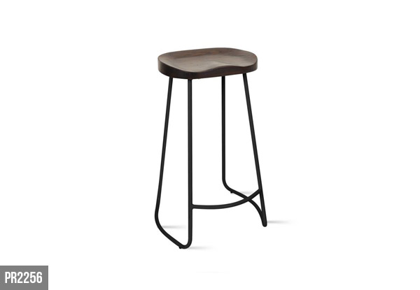 Two Bar Stools - Three Styles Available