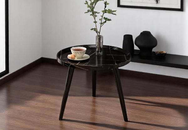 Minimalist Round Coffee Table - Available in Three Colours