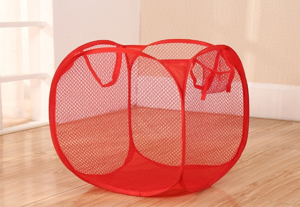 Fabric Clothes Storage Basket - Four Colours Available & Option for Two-Pack