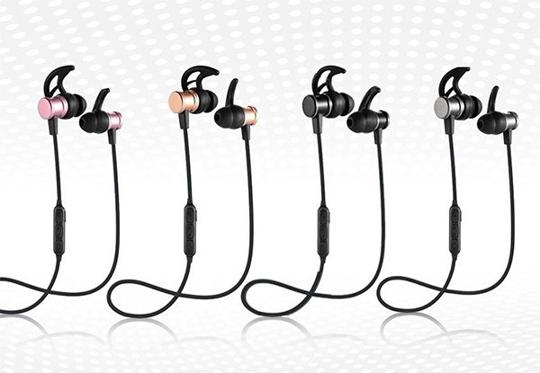 Wireless Bluetooth Earphones - Four Colours Available