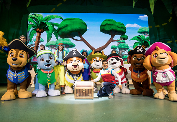 PAW Patrol Live! "The Great Pirate Adventure" at Claudelands Arena, Waikato, Sat 19th or Sun 20th Jan - Options for B Reserve, A Reserve, A Reserve Family, Gold, Premium or Platinum Tickets (Booking & Service Fees Included)