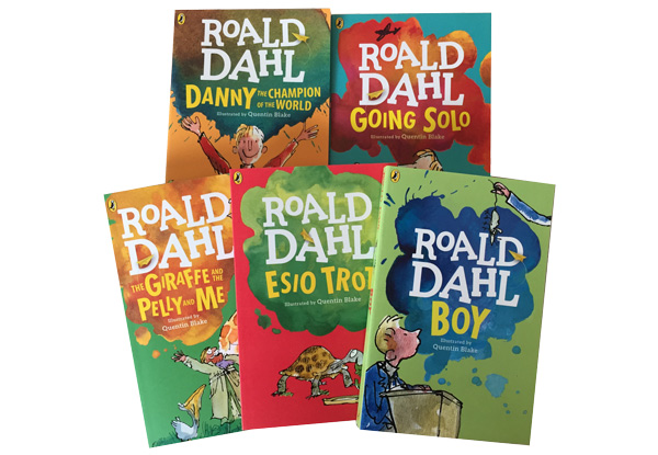 Five Roald Dahl Book Collection