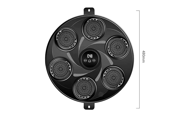 Wall-Mounted Round LED Music Boxing Machine