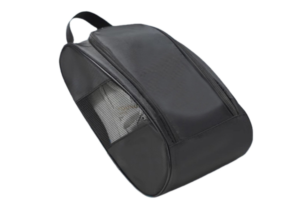 Golf Shoe Bag with Side Accessory Pocket - Option for Two-Piece