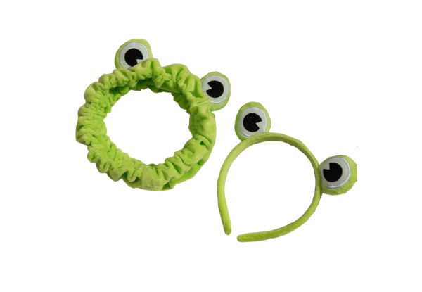 Two-Pack Cute Frog Headbands
